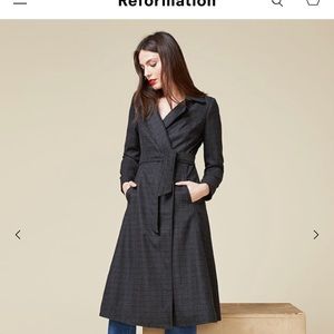 Reformation Billings Jacket- peacoat style